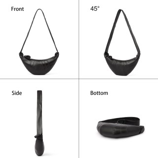 Designer Women's Leather Crossbody Backpack