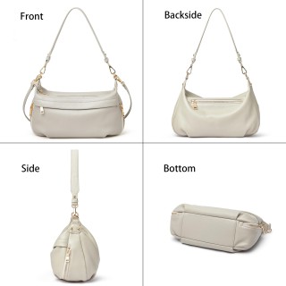 Women's Soft Leather Medium Designer Crossbody Bag