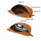 Women's leather cute chest shoulder bag