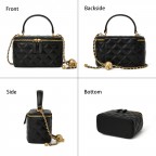 Women's Small Quilted Square Box Bag