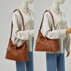 Women's Soft Leather Strap Adjustable Handle Hobo Bag