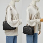 Women's Quilted Lambskin Shoulder Bag