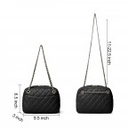 Women's Quilted Lambskin Shoulder Bag