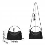 Women's Designer Vegan Top Handle Crossbody Bag