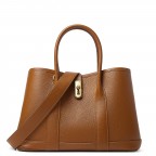 Women's Top Leather Tote Bag w/Wide Long Shoulder Strap