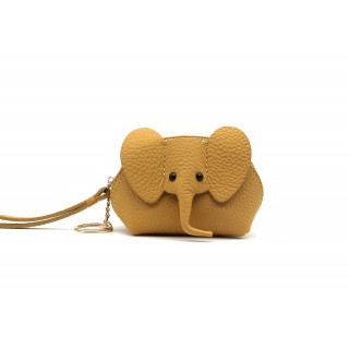 Girls Zipper Cute Elephant Coin Purse