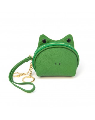 Leather Frog Coin Purse